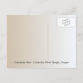 Columbia River Sunset Postkarten (Rückseite)