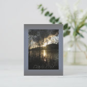 Columbia River Sunset Postkarten (Stehend Vorderseite)