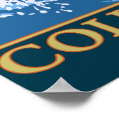 Columbia River, Washington Fly Fishing Scene Poster (Ecke)