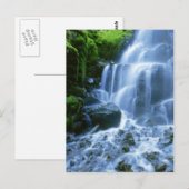 Columbia River Wasserfall-Geldstrafe-Foto Postkarte (Vorne/Hinten)