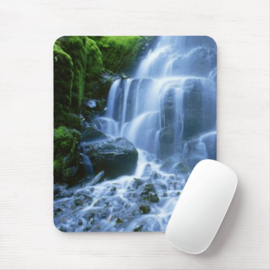 Columbia River Waterfall Fine Foto Mousepad (Mit Mouse)