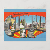 Columbia SC Gruß Postkarte (Vorderseite)