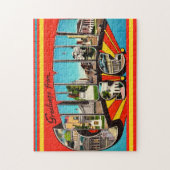 Columbia SC Grußkarte 11x14 Puzzle (Vertikal)