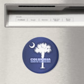 Columbia SC (Palmetto & Crescent) Magnet (In Situ (Geschirrspüler))