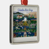 Columbia-Schlucht Ornament Aus Metall (Rechts)