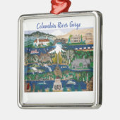 Columbia-Schlucht Ornament Aus Metall (Links)