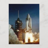 Columbia Shape Shuttle Postkarte (Vorderseite)