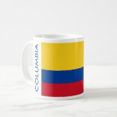 COLUMBIA SOCCER KAFFEETASSE (Vorderseite Links)