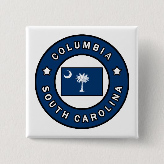 Columbia South Carolina Button (Vorderseite)