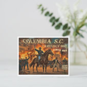 Columbia South Carolina, Famously Hot Postkarte (Stehend Vorderseite)