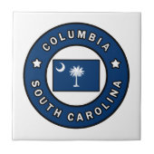 Columbia South Carolina Fliese (Vorderseite)