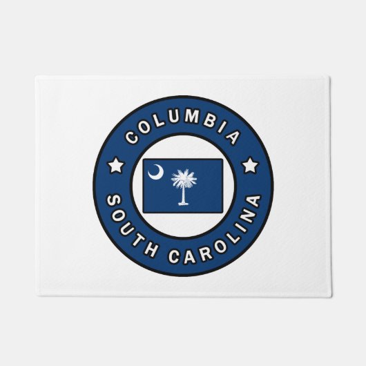 Columbia South Carolina Fußmatte (Vorderseite)