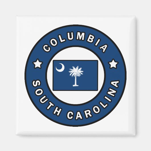 Columbia South Carolina Magnet (Vorne)