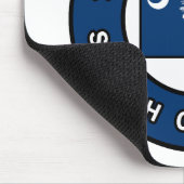 Columbia South Carolina Mousepad (Ecke)