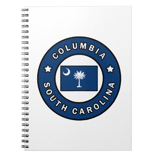 Columbia South Carolina Notizblock (Vorderseite)