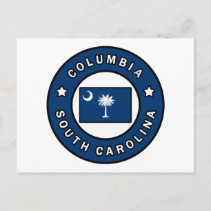 Columbia South Carolina Postkarte