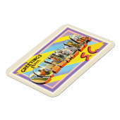 Columbia South Carolina SC Vintage Travel Postcard Magnet (Linke Seite)