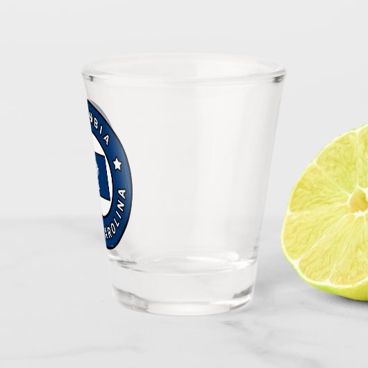 Columbia South Carolina Schnapsglas (Rechts)