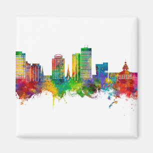 Columbia South Carolina Skyline Magnet