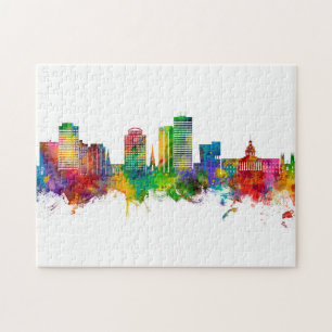 Columbia South Carolina Skyline Puzzle