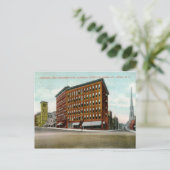 Columbia St., Utica, NY 1909 Vintag Postkarte (Stehend Vorderseite)