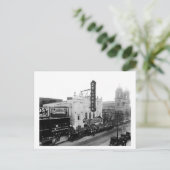 Columbia Theater, Eröffnungsabend Feiertagspostkarte (Stehend Vorderseite)