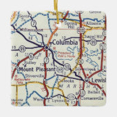 Columbia TN Keramikornament (Vorderseite)