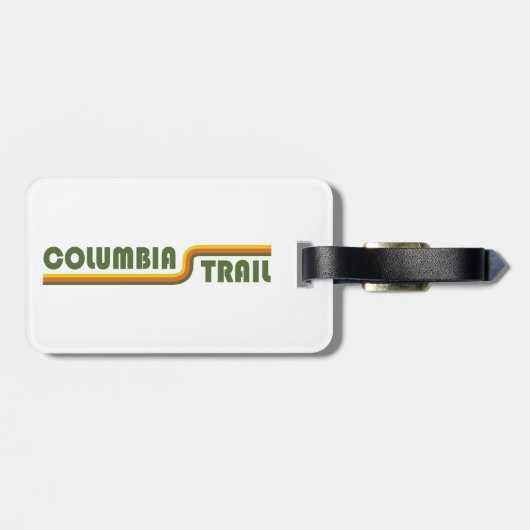 Columbia Trail New Jersey Gepäckanhänger (Rückseite horizontal)