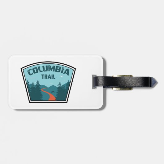Columbia Trail New Jersey Gepäckanhänger (Rückseite horizontal)