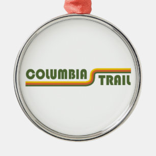 Columbia Trail New Jersey Ornament Aus Metall