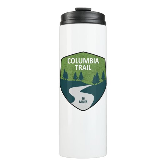 Columbia Trail New Jersey Thermosbecher (Vorderseite)