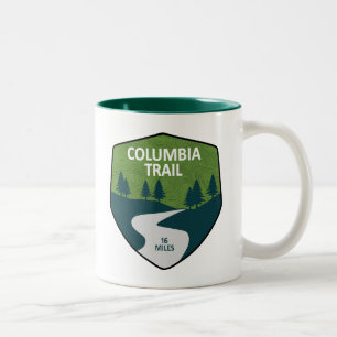Columbia Trail New Jersey Zweifarbige Tasse