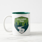 Columbia Trail New Jersey Zweifarbige Tasse (Links)