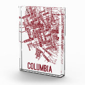 COLUMBIA Urban Blueprint Art Print Fotoblock (Rechts)