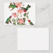 Columbian Humming von John James Audubon Mitteilungskarte (Vorne/Hinten)