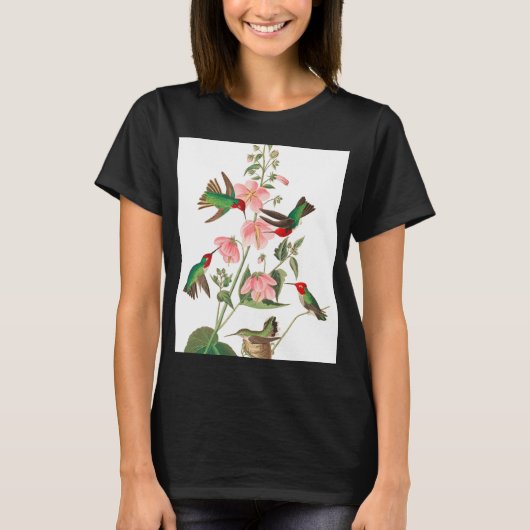 Columbian Humming von John James Audubon T-Shirt (Vorderseite)