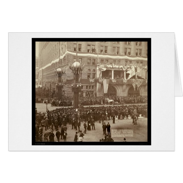 Columbian Parade Chicago IL 1892 (Vorderseite (Horizontal))