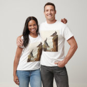 Columbian Water Ouzel and Arctic Water Ouzel T-Shirt (Unisex)