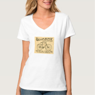 Columbias Bicycles Vintage-Werbung T-Shirt