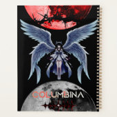 columbina - genshin planer (Rückseite)