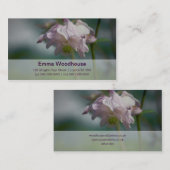 Columbine | Akelei Visitenkarte (Vorne/Hinten)