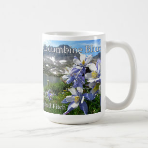 Columbine-Blau-Tasse Kaffeetasse