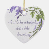 Columbine Bouquet Mutter Ornament (Hinten)