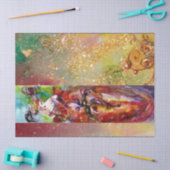 COLUMBINE / Dame mit Maskenmaske Seidenpapier (Basteln)