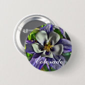 Columbine Knopf Colorados Button (Vorne & Hinten)