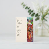 COLUMBINE / Mode-Designer, Darstellende Künste Visitenkarte (Stehend Vorderseite)