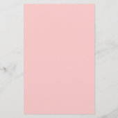 COLUMBINE, rot-blau-grün, rosa Briefpapier (Rückseite)
