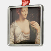 Columbine Silbernes Ornament (Links)