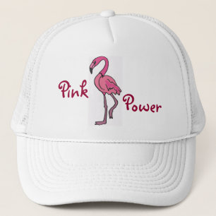 COLUMBIUM rosa Power-Flamingo-Hut Truckerkappe