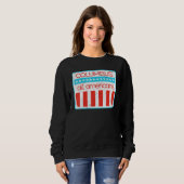 Columbus All Americans Retro 4th Of July 1 Sweatshirt (Vorne ganz)